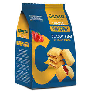 Giusto - Diabel biscottini frutti rossi 250 g