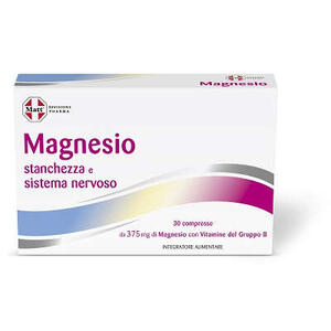 Matt pharma magnesio - Matt divisione pharma magnesio stanchezza e sistema nervoso 30 compresse