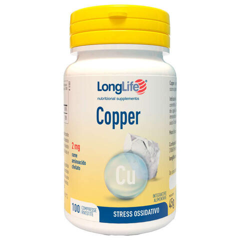 Longlife - Copper 100 compresse rivestite