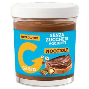 Giusto - Senza zucchero crema gianduia nocciole 200 g
