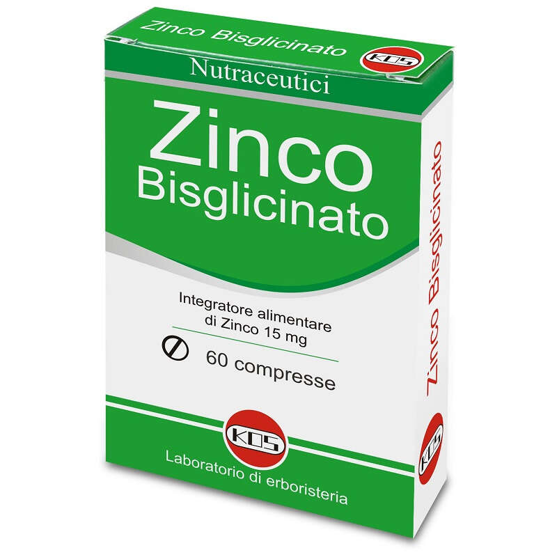 Kos - Zinco bisglicinato 60 compresse