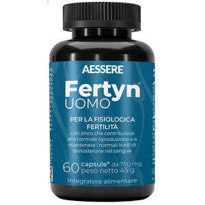 Fertynuomo - Fertyn uomo 60 capsule 750 mg senza glutine senza lattosio