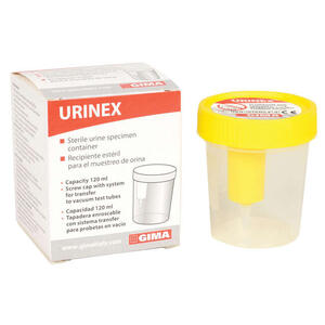Gima - Contenitore per urina plus da 120 ml con campionatore 100 pezzi