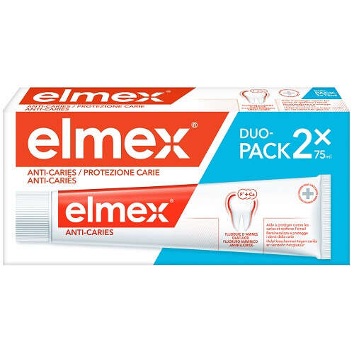 Elmex - Protezione carie 2 x 75 ml