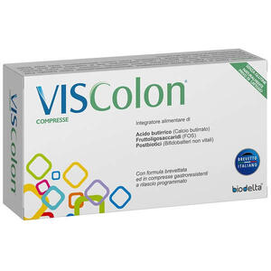 Viscolon - 30 compresse gastroresistenti a rilascio programmato senza glutine naturalmente privo di lattosio