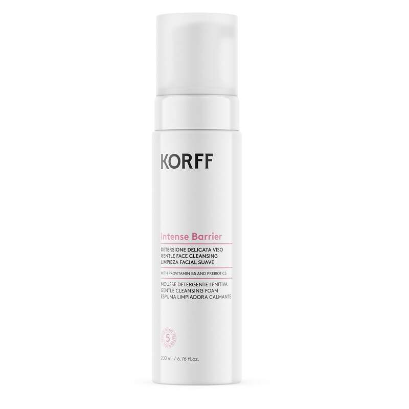 Korff - Intense barrier mousse detergente 200 ml