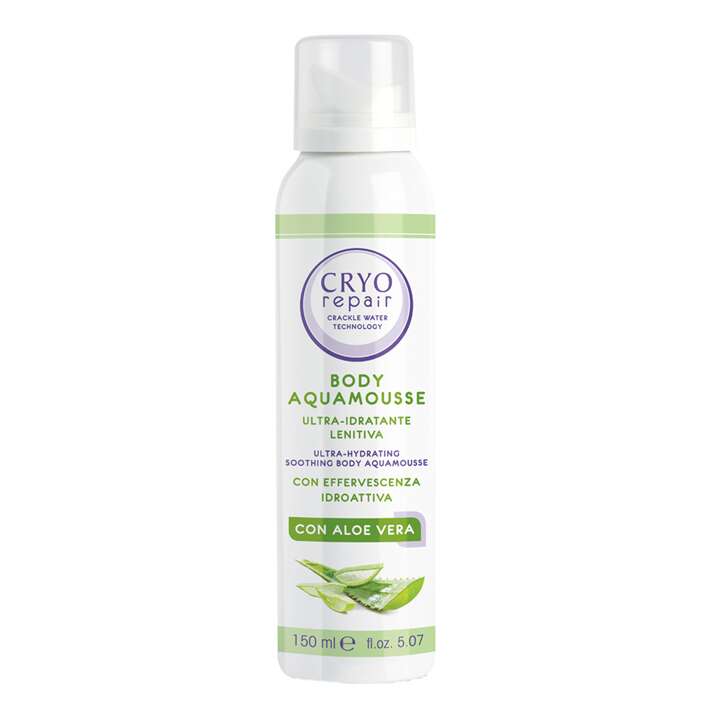 Rg pharma - Cryo repair body aquamousse ultra idratante e lenitiva con aloe vera 150 ml