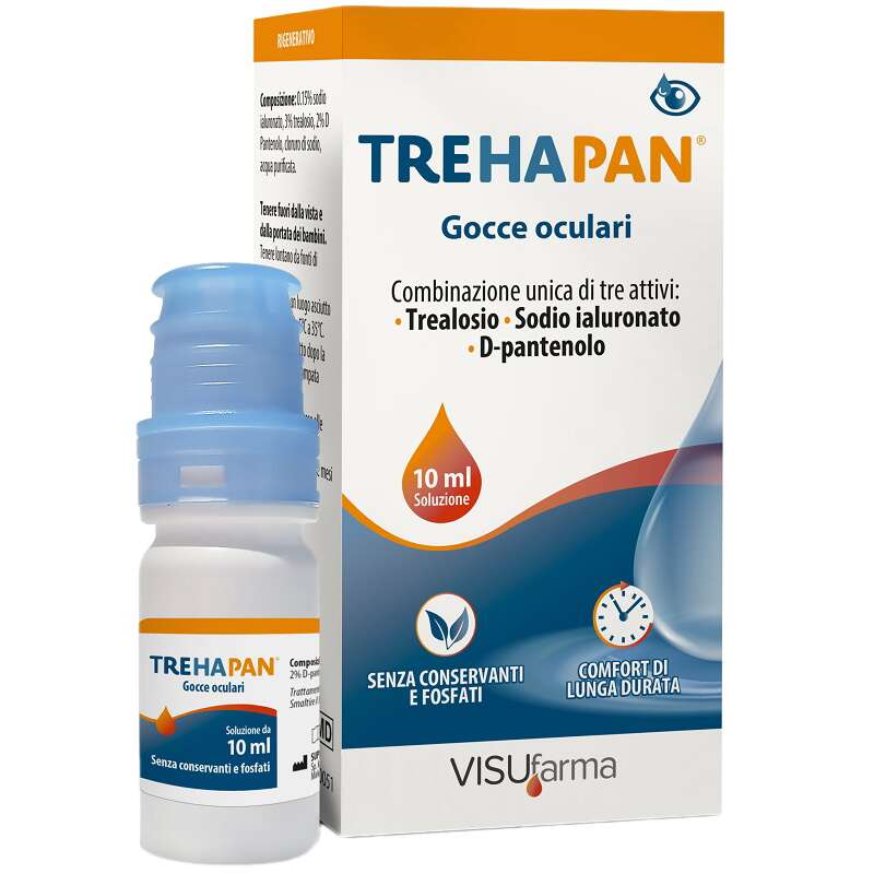 Visufarma - Trehapan gocce oculari 10 ml
