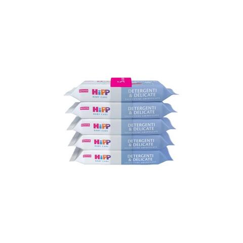 HIPP ITALIA SRL - HIPP SALVIETTINE DETERGENTI&DELICATE 5X48 PEZZI