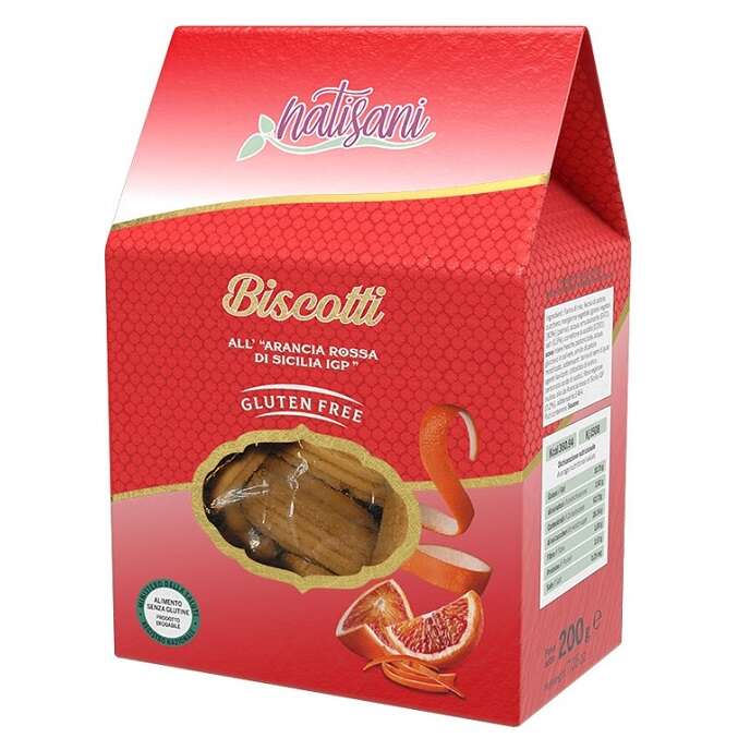 Biscotti - All'arancia rossa di sicilia igp 200 g