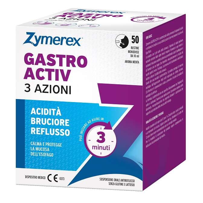 Zymerex - Gastro activ 3 azioni 50 bustine da 10 ml