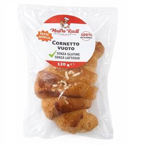 Mastro raciti cornetto vuoto - 120 g senza glutine senza lattosio