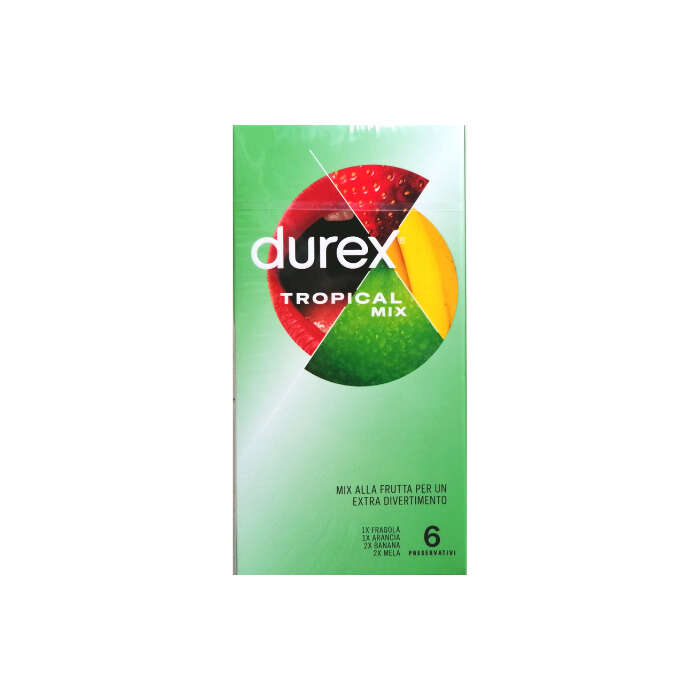 Durex - PROFILATTICO TROPICAL EASY ON 6 PEZZI