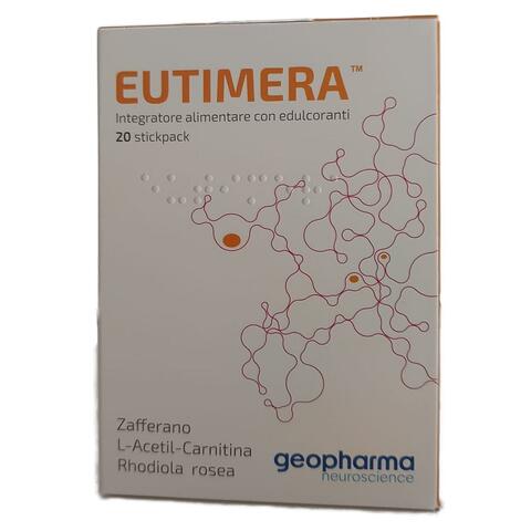Eutimera - 20 stickpack 1,7 g senza glutine naturalmente privo di lattosio con edulcoranti
