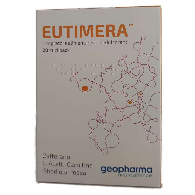 Eutimera - 20 stickpack 1,7 g senza glutine naturalmente privo di lattosio con edulcoranti