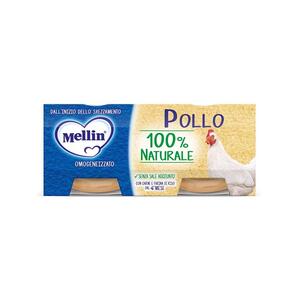 Mellin - Omogeneizzato pollo 2 x 80 g