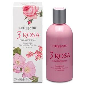 L'erbolario - 3 ROSA BAGNOSCHIUMA 250 ML