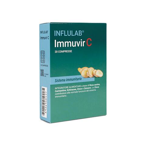 Laboratorio della farmacia - IMMUVIR C 20 COMPRESSE LINEA INFLULAB