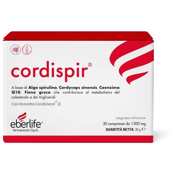 Cordispir - 30 compresse senza glutine naturalmente privo di lattosio