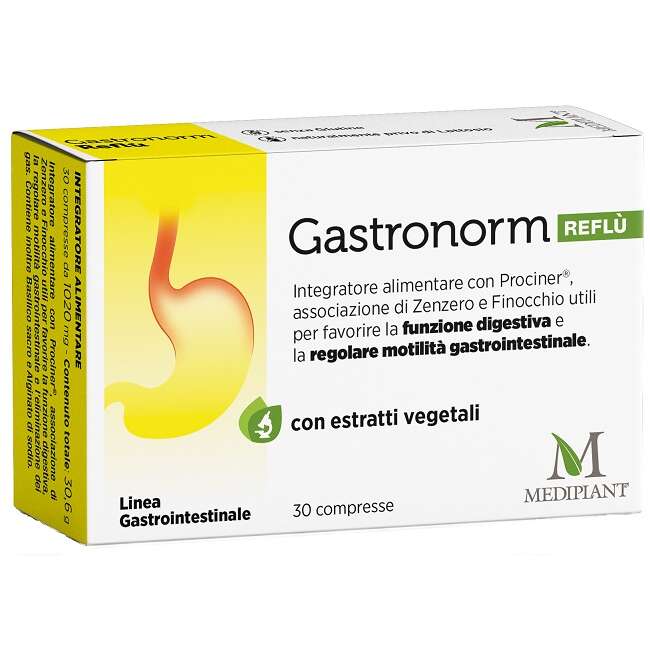 Gastronorm reflù - Gastronorm reflu' 30 compresse