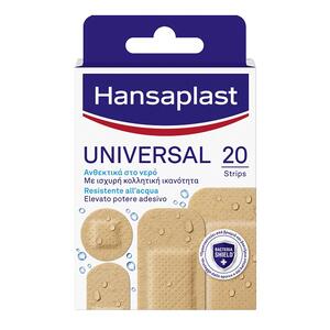 Hansaplast - Cerotto  universal resistente all'acqua 4 forme assortite 20 pezzi
