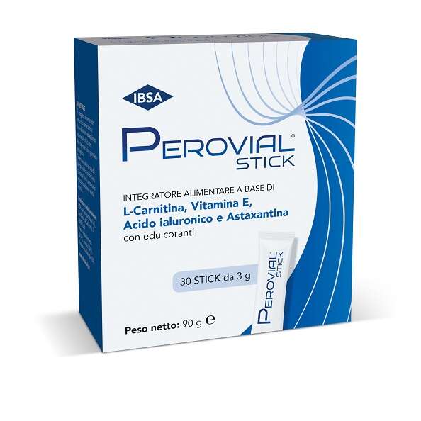 Perovial stick - 30 stick da 3 g con edulcoranti senza glutine senza lattosio