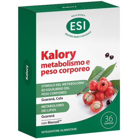 Esi - Kalory metabolismo e peso corporeo 36 compresse senza glutine