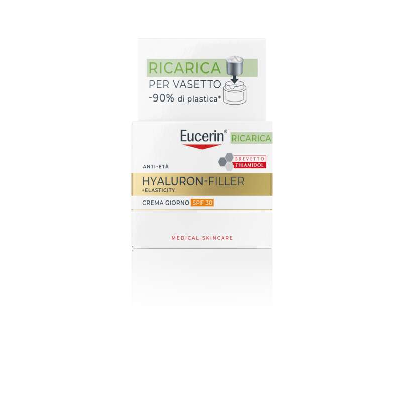 Eucerin hyaluron-filler + elasticity - Eucerin hyaluron filler+ elasticity crema giorno spf30 refill 50 ml