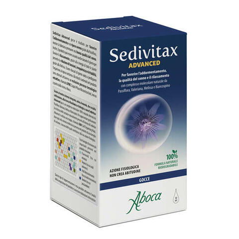 Aboca sedivitax - Sedivitax advanced gocce 30 ml