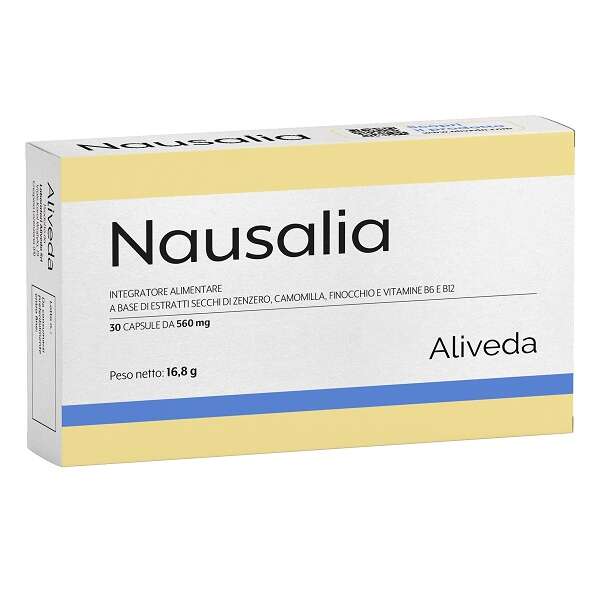 Nausalia - 30 compresse senza glutine naturalmente privo di lattosio