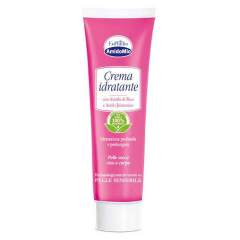 Euphidra - Amidomio crema idratante con amido di riso lenitiva 50 ml