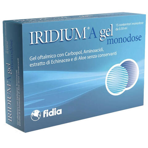 Iridium - A gel oftalmico monodose 15 contenitori da 0,50 ml