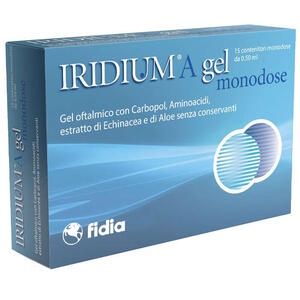 Iridium - A gel oftalmico monodose 15 contenitori da 0,50 ml