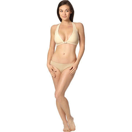 B08 - Reggiseno  misura l beige coppa e