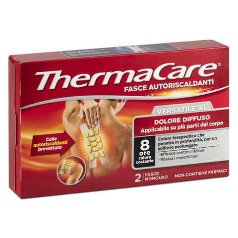 Thermacare - Fascia autoriscaldante versatile  xl 2 pezzi