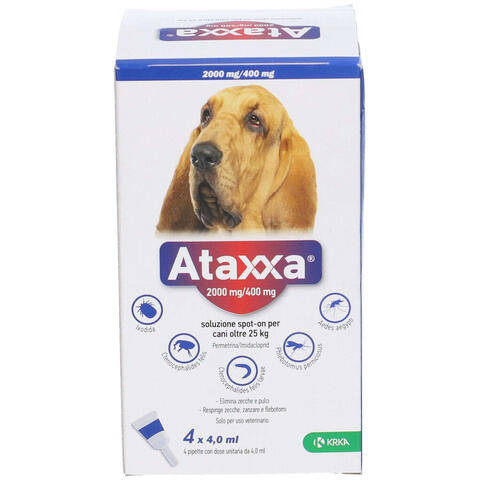 Krka farmaceutici - ATAXXA SPOTON*4PIP 25-40KG