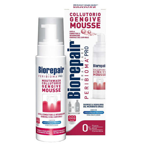 Biorepair - Oral care peribioma pro collutorio gengive mousse 200 ml