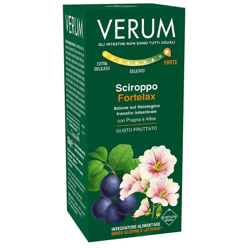 Verum - Fortelax sciroppo fruttato 126 g new