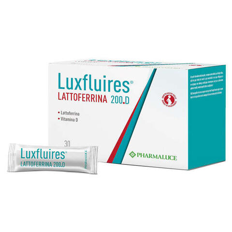 Pharmaluce - Luxfluires lattoferrina 200d 30 stick