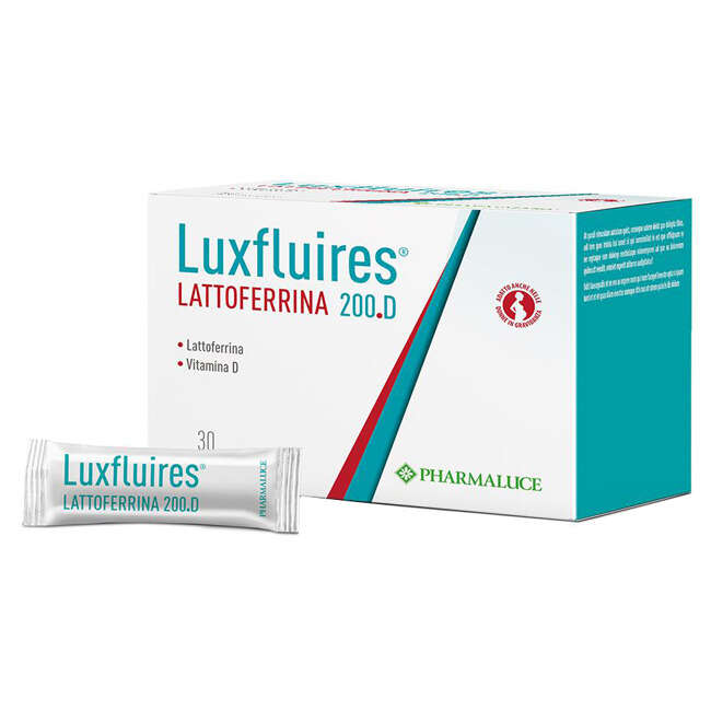 Pharmaluce - Luxfluires lattoferrina 200d 30 stick