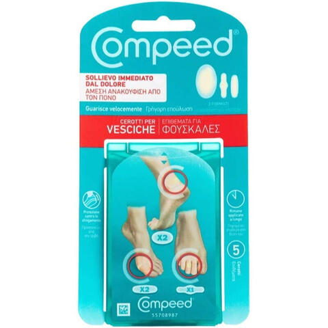 Compeed - Cerotti per vesciche misto 5 pezzi
