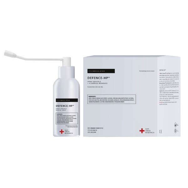 Defence-hp - Spray protettivo mucosa vaginale defence hp genital 40 ml + 4 cannule monouso