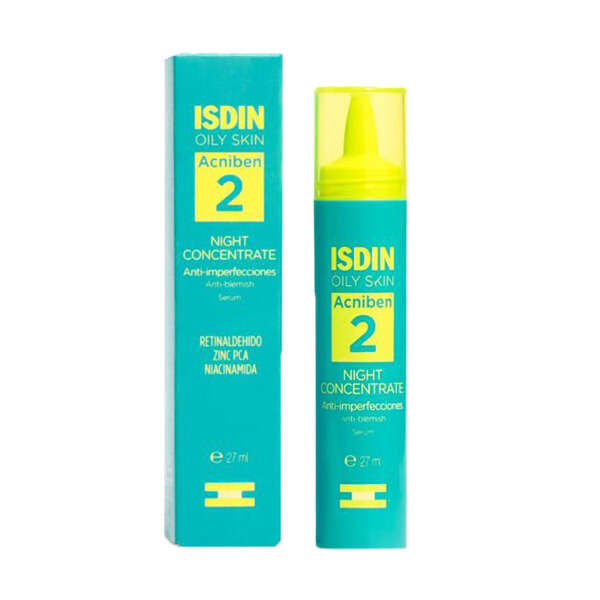 Isdin - Acniben oily skin night concentrate 27 ml