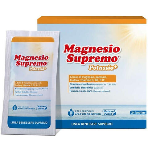 Potassio+ - Magnesio supremo  24 bustine