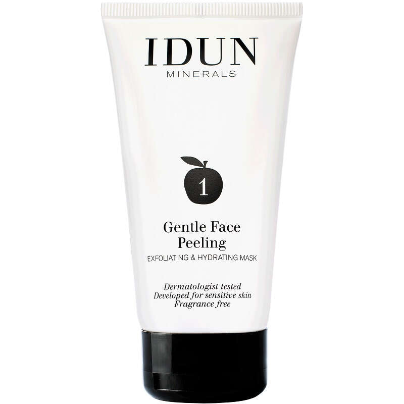 Idun minerals gentle face peeling exfoliating and hydrating mask 75 ml