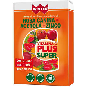 Winter vitamina c plus super - + zinco 30 compresse masticabili