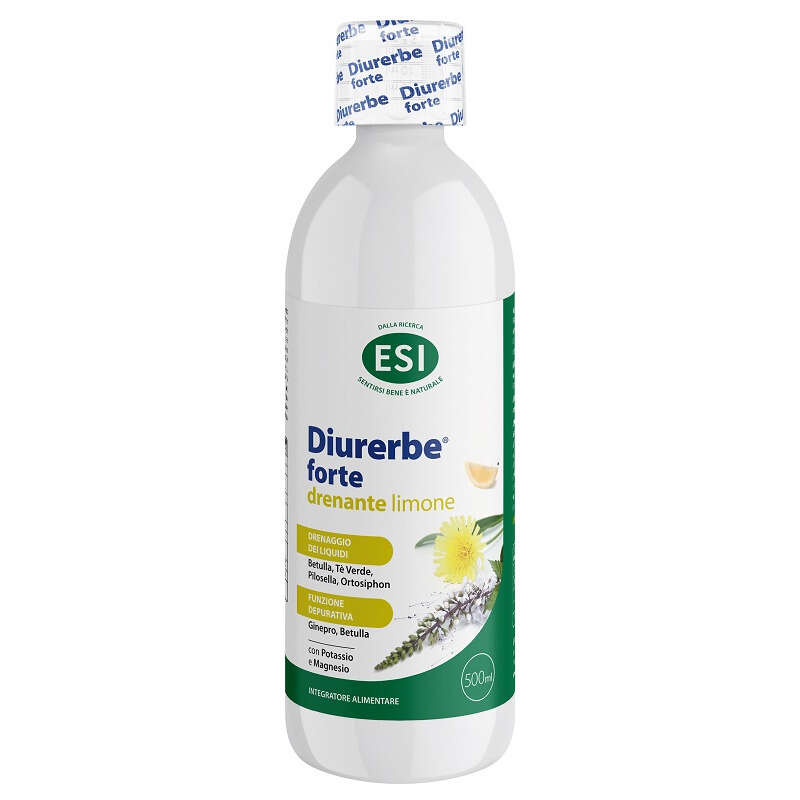 Diurerbe - Esi  forte drenante limone 500 ml