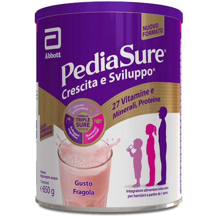 Pediasure - Crescita&sviluppo fragola 850 g