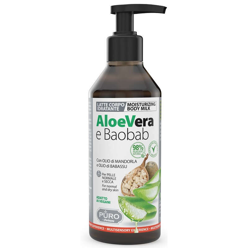 Uragme - Puro latte e corpo aloe e baobab 250 ml