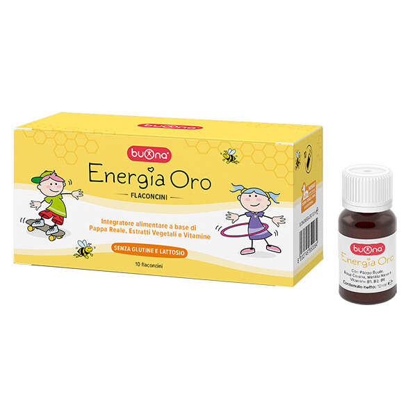 Buona - Energia oro 10 flaconcini da 10 ml